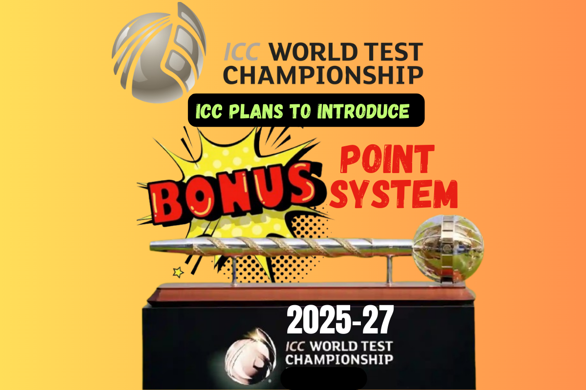 ICC Plans to Introduce New Bonus Point System for Next WTC 2025-27 Cycle!